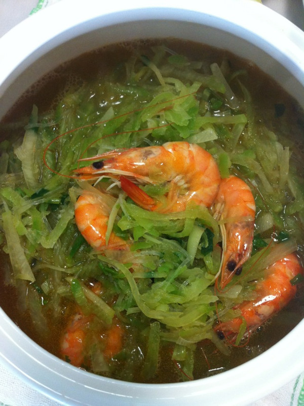 萝卜粉丝炖虾