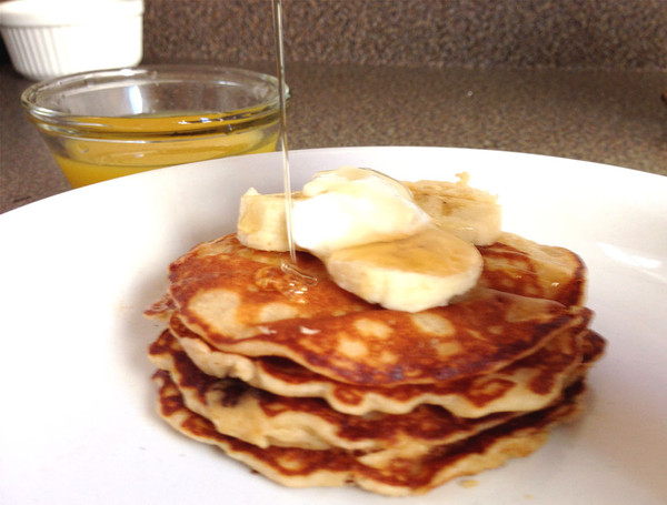 美式经典早餐——热松饼 buttermilk pancake