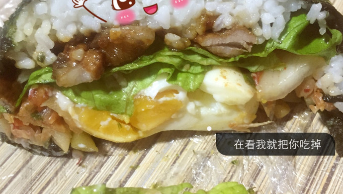 爱心饭团子
