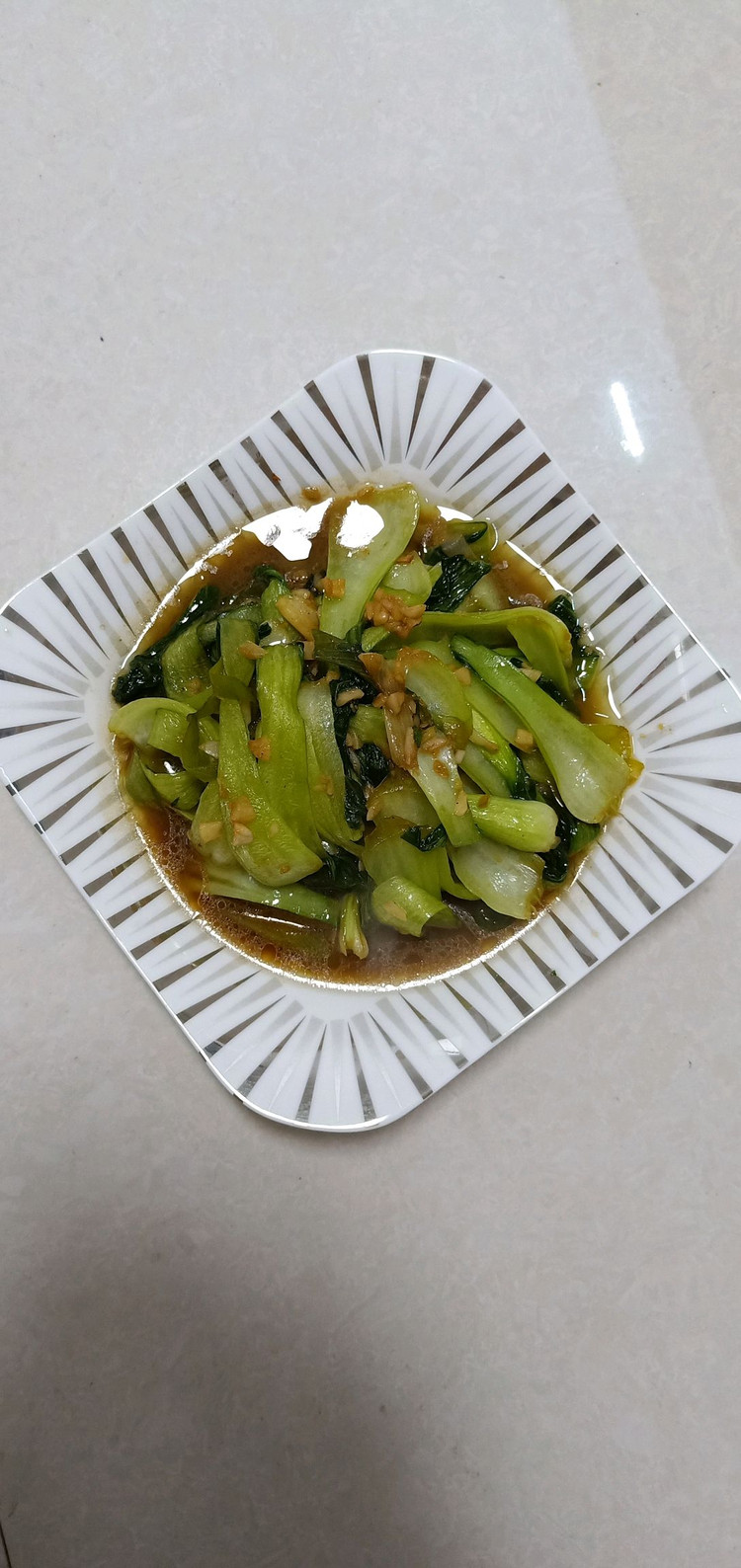 蒜蓉小油菜的做法