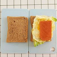低卡低脂三明治的做法图解4