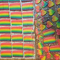 七色彩虹曲奇饼的做法图解14