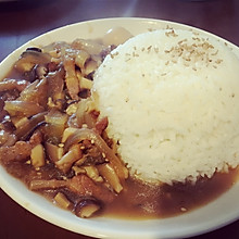 香菇卤肉饭