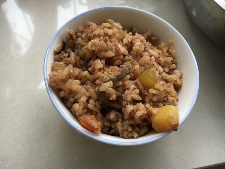 营养健康的杂粮焖饭的做法