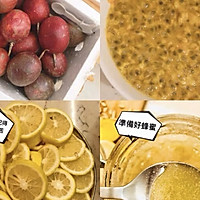夏日plmm必备：柠檬百香果茶的做法图解3
