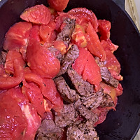 番茄牛肉的做法图解2