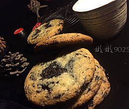 香草海盐巧克力曲奇饼干的做法