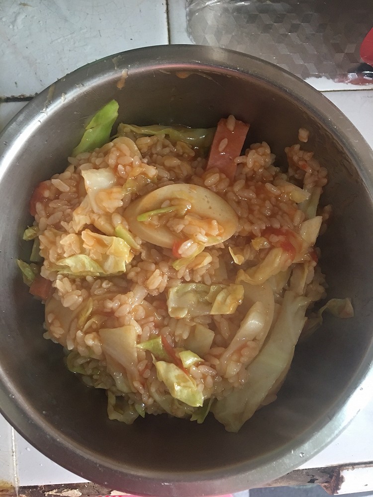 番茄烫饭的做法