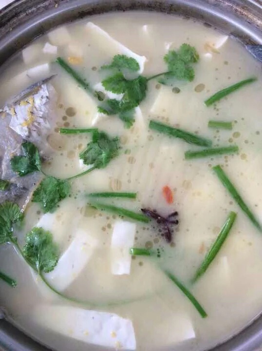 枸杞鲫鱼豆腐汤的做法