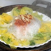 蒜蓉粉丝娃娃菜的做法图解4