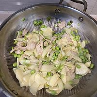毛豆茭白炒肉片的做法图解12