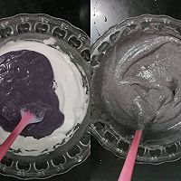 黑米蒸蛋糕的做法图解6