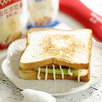 #丘比三明治#黄瓜鸡蛋&午餐肉三明治的做法图解9