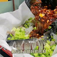 #鲜到鲜得，月满中秋，沉鱼落宴#纸包鱼的做法图解11