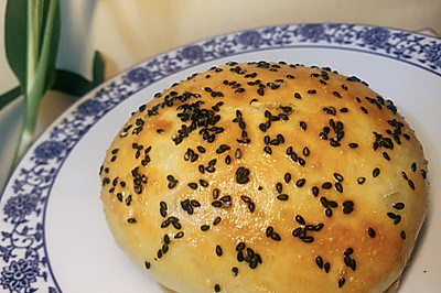 网红榴莲芝士爆浆饼