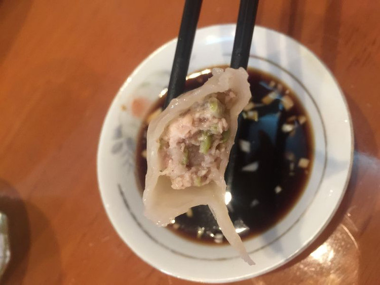 香菇四季豆猪肉饺的做法