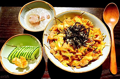 日式亲子丼（亲子饭）