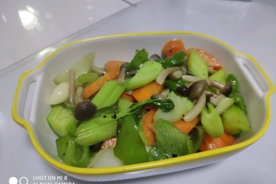 黑椒杂蔬——快手健身餐 摆脱水煮菜！！！