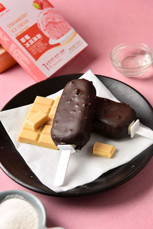 详细步骤|自己做的脆皮雪糕‼️给孩子吃太放心啦