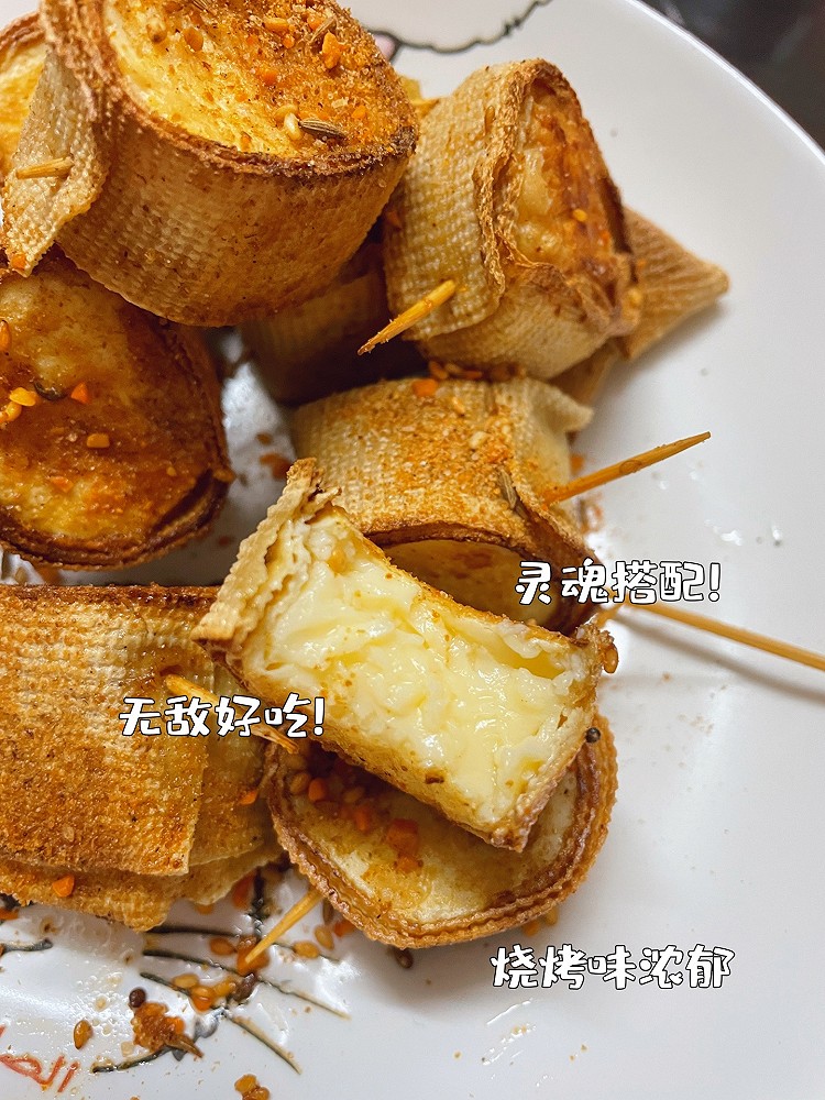 烤百页豆腐的做法
