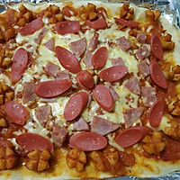肉香满溢pizza的做法图解23