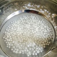 西米露紫薯香芋甜汤的做法图解4