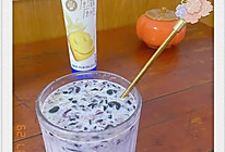 #在夏日饮饮作乐#蓝莓炼乳饮的做法