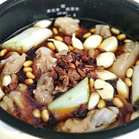 电饭煲黄豆炖猪蹄的做法图解9
