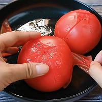 #助力高考营养餐# 番茄炒鸡蛋，这样做才嫩滑可口的做法图解3