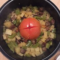 西红柿腊肠土豆焖饭的做法图解6