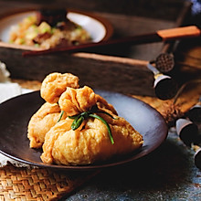 酱鸭糯米饭福袋