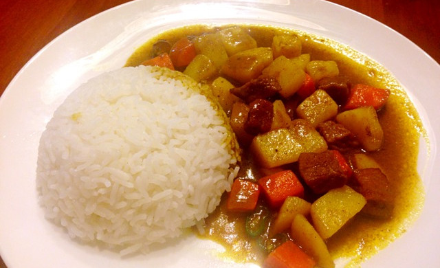 懒人版咖喱牛肉饭，速成！！！