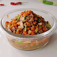葱椒胡香菇肉酱的做法图解7