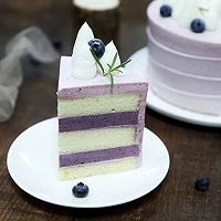 蓝莓雪芭之心日式蛋糕的做法图解25