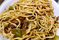 豆角焖面（豆角解渴健脾、补肾止泄、益气生津）的做法