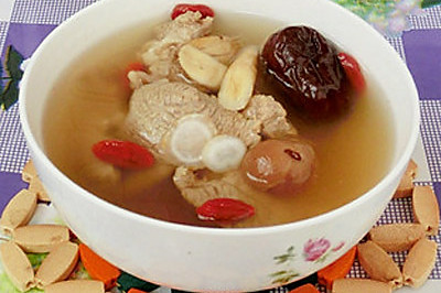 花旗参黄芪羊肉汤