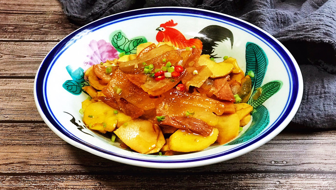 一道能多吃一碗米饭的菜～冬笋咸肉