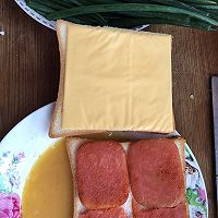 火腿奶酪西多士的做法图解6