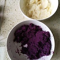 超级美味下午点心-紫薯山药糕的做法图解6