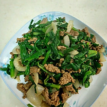 牛肉炒韭菜