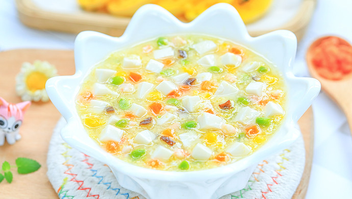 蛋黄豆腐煲