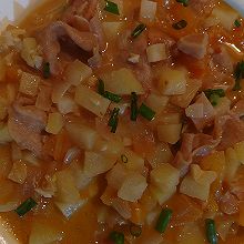 番茄土豆肥牛卷