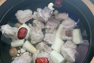 家常菜-山药排骨宝宝汤