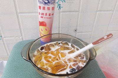 奶香茶冻