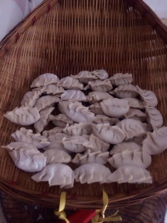 白菜蒸饺的做法图解4