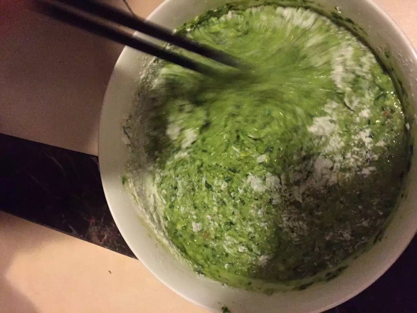 纯蔬菜饼的做法图解6