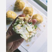 奶酪烤饭团的做法图解8