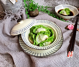 翡翠白菜水饺#年味十足的中式面点#的做法