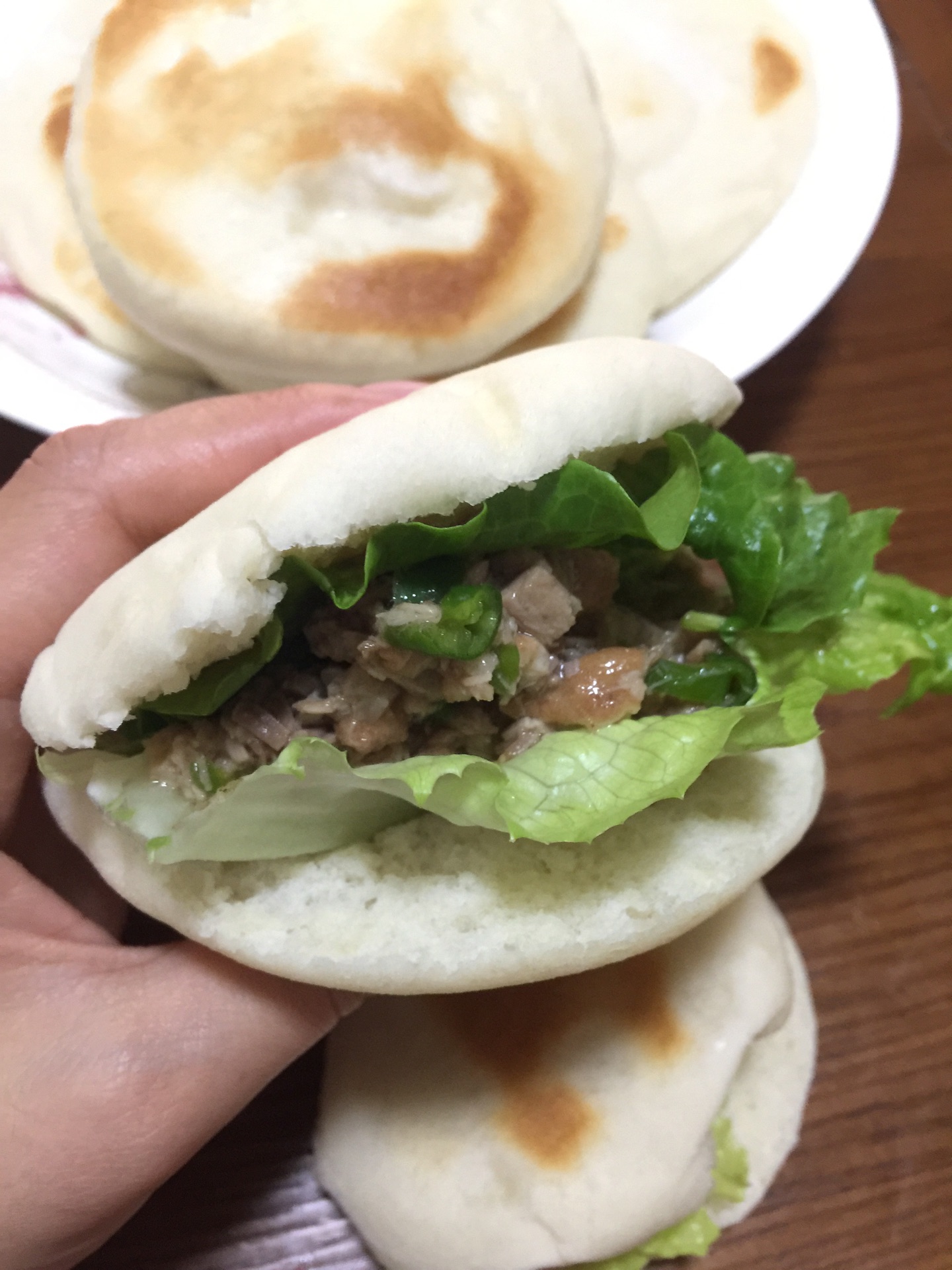 红薯肉夹馍的做法图解16