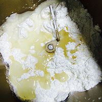 白莲豆沙简单蛋黄酥的做法图解4